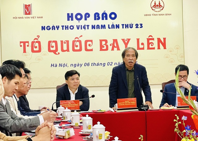 Ngày thơ Việt Nam 2025: "Tổ quốc bay lên"- Ảnh 1.