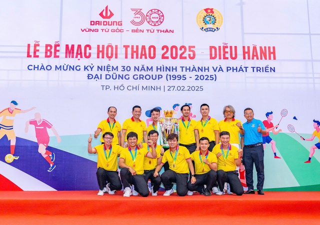 Hội thao chào mừng 30 năm hình thành và phát triển Đại Dũng Group- Ảnh 1.