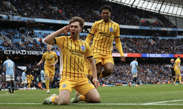 Haaland, Marmoush cùng ghi bàn, Man City mất điểm sân nhà trước Brighton- Ảnh 6.