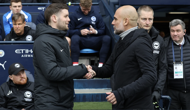 Haaland, Marmoush cùng ghi bàn, Man City mất điểm sân nhà trước Brighton- Ảnh 7.