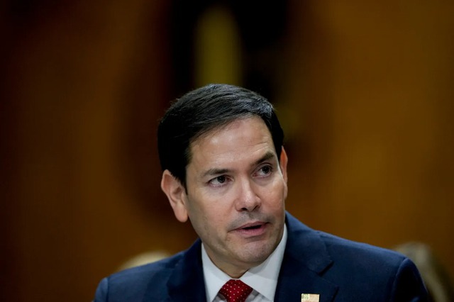 Ngoại trưởng Mỹ Marco Rubio. Ảnh: Bloomberg