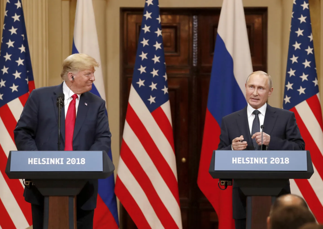 Tổng thống Mỹ Donald Trump và Tổng thống Nga Vladimir Putin điện đàm- Ảnh 1.