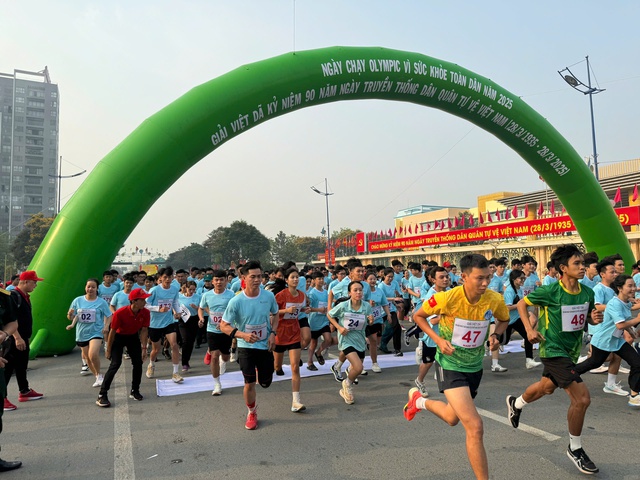 Rộn ràng "Ngày chạy Olympic vì sức khỏe toàn dân" tại Bình Chánh- Ảnh 7.