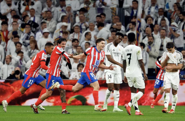 Atletico Madrid gục ngã derby, Real Madrid chiếm ưu thế Champions League- Ảnh 3.