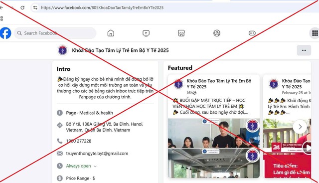 Phát hiện fanpage giả mạo thông tin Bộ Y tế- Ảnh 2.