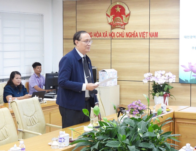 Trường ĐH Cửu Long làm việc với lãnh đạo thành phố ở Hàn Quốc- Ảnh 2.