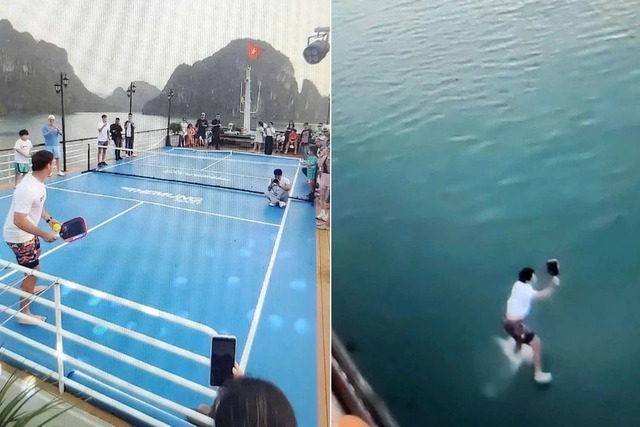 Xử phạt chủ tàu du lịch tổ chức chơi Pickleball trên boong- Ảnh 3. Xử phạt chủ tàu du lịch tổ chức chơi Pickleball trên boong- Ảnh 3.