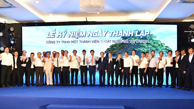 45 năm thành lập Công ty TNHH MTV Thoát nước đô thị TP HCM: Không ngừng cống hiến- Ảnh 1.