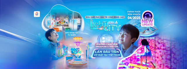 Dự báo bùng nổ lễ 30-4: Light City - mô hình giáo dục giải trí từ Singapore và Thái Lan tại Gigamall- Ảnh 1.