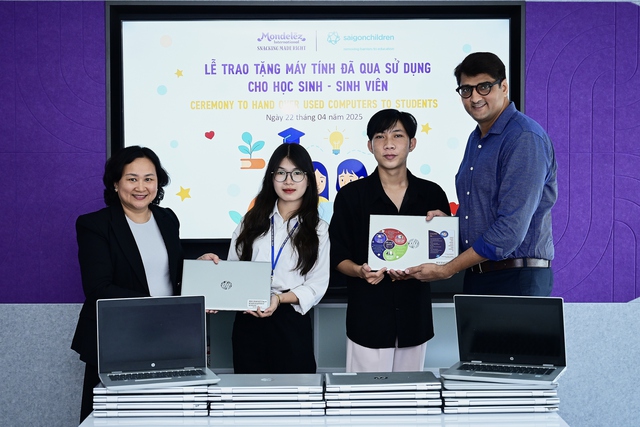 Mondelez Kinh Đô tiếp sức tri thức cho học sinh, sinh viên Việt Nam- Ảnh 1. Mondelez Kinh Đô tiếp sức tri thức cho học sinh, sinh viên Việt Nam- Ảnh 1.