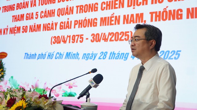 TP HCM họp mặt nhân chứng lịch sử tham gia 5 cánh quân trong Chiến dịch Hồ Chí Minh - Ảnh 2.