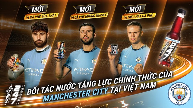 Wake-Up 247 công bố hợp tác với Manchester City tại Việt Nam- Ảnh 1. Wake-Up 247 công bố hợp tác với Manchester City tại Việt Nam- Ảnh 1.