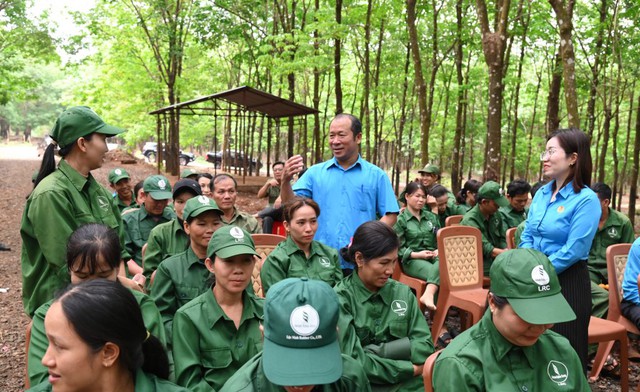 Công đoàn cao su đồng hành với người lao động bị ảnh hưởng khi tinh giản bộ máy- Ảnh 1.