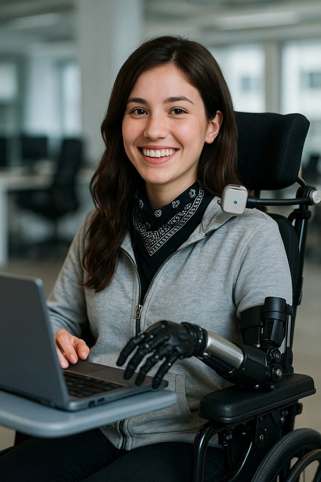 Ứng dụng AI cho người yếu thế - Ảnh 1. Ứng dụng AI cho người yếu thế - Ảnh 1.