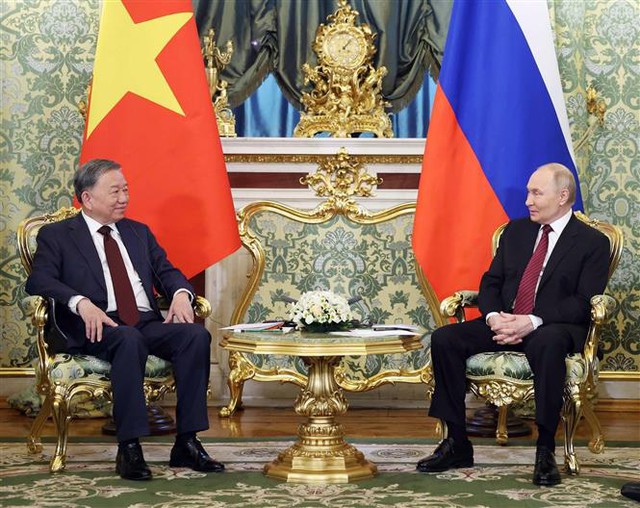 Tổng Bí thư Tô Lâm hội đàm hẹp với Tổng thống Nga Vladimir Putin- Ảnh 4. Tổng Bí thư Tô Lâm hội đàm hẹp với Tổng thống Nga Vladimir Putin- Ảnh 4.