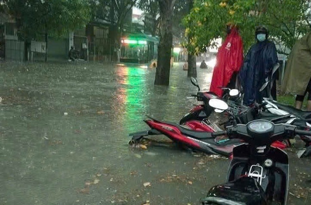 TP Thủ Đức: Mưa lớn kéo theo nhiều rác thải, có nơi bị phong tỏa - Ảnh 3.