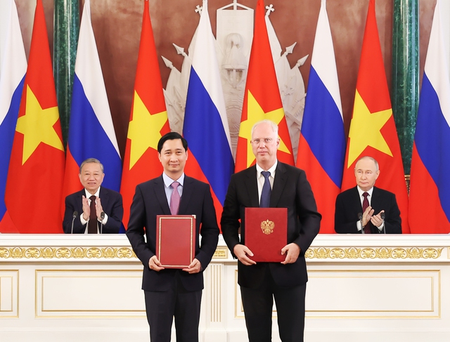 VNVC ký hợp tác với Quỹ Đầu tư Trực tiếp Nga, hướng đến sớm tiếp cận vắc-xin ung thư- Ảnh 1. VNVC ký hợp tác với Quỹ Đầu tư Trực tiếp Nga, hướng đến sớm tiếp cận vắc-xin ung thư- Ảnh 1.