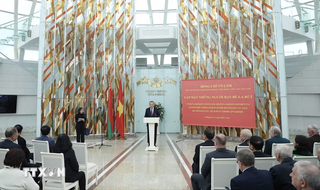 Tổng Bí thư Tô Lâm: Vun đắp tình hữu nghị Việt Nam-Belarus ngày càng bền chặt- Ảnh 1. Tổng Bí thư Tô Lâm: Vun đắp tình hữu nghị Việt Nam-Belarus ngày càng bền chặt- Ảnh 1.