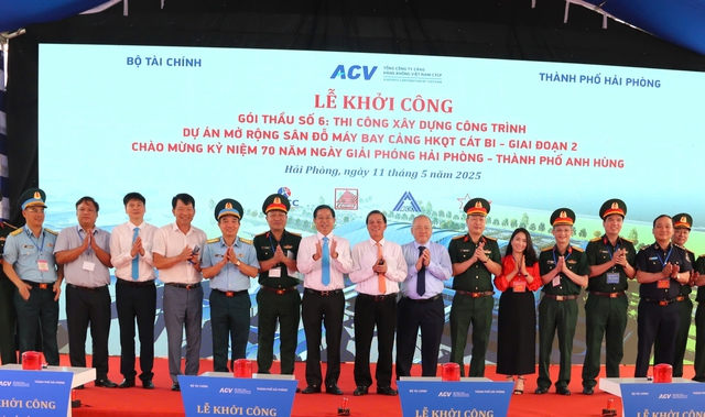 Trong một buổi chiều, Hải Phòng khởi công, khánh thành 12 dự án trọng điểm- Ảnh 1. Trong một buổi chiều, Hải Phòng khởi công, khánh thành 12 dự án trọng điểm- Ảnh 1.