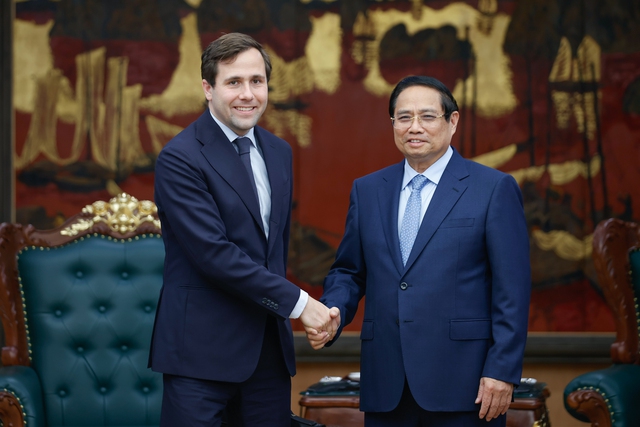 Gặp Bộ trưởng Thụy Điển, Thủ tướng nhắc kỷ niệm sâu sắc trong bộ phim "Victory Viet Nam"- Ảnh 1. Gặp Bộ trưởng Thụy Điển, Thủ tướng nhắc kỷ niệm sâu sắc trong bộ phim "Victory Viet Nam"- Ảnh 1.