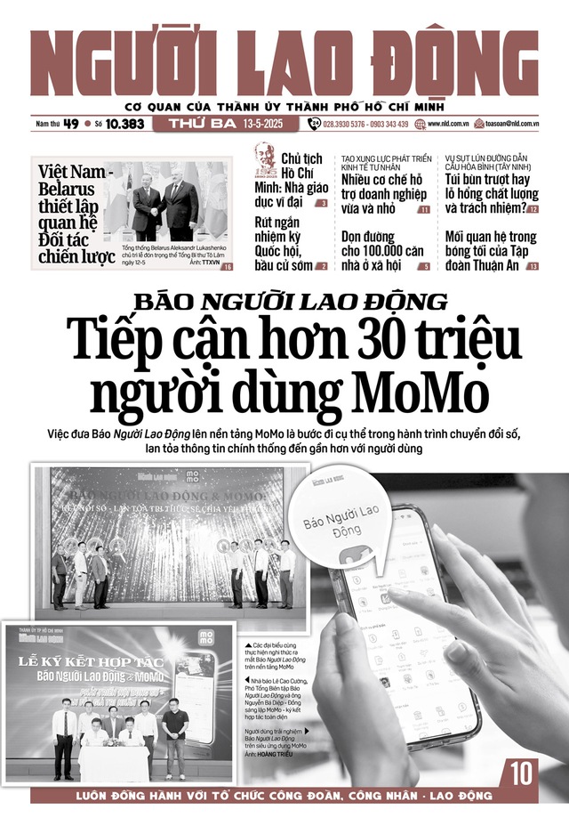 Báo in ngày 13-5: Mối quan hệ trong bóng tối của Tập đoàn Thuận An- Ảnh 1. Báo in ngày 13-5: Mối quan hệ trong bóng tối của Tập đoàn Thuận An- Ảnh 1.