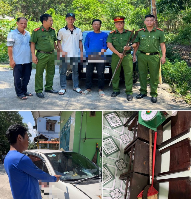 Sốc với lý do người đàn ông điên cuồng cầm rựa chém vào ô tô ở Đồng Nai - Ảnh 1. Sốc với lý do người đàn ông điên cuồng cầm rựa chém vào ô tô ở Đồng Nai - Ảnh 1.