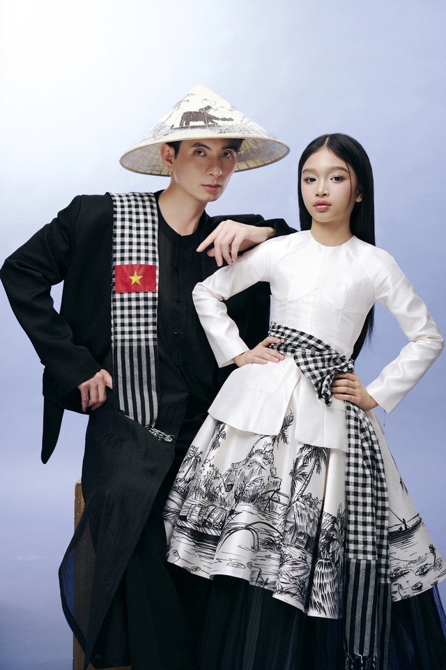 Hoa hậu Lương Thuỳ Linh xúng xính đầm bánh xèo - Ảnh 6.