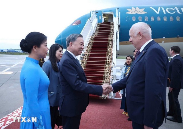 Tổng Bí thư Tô Lâm và Phu nhân kết thúc tốt đẹp chuyến thăm 4 nước - Ảnh 1.