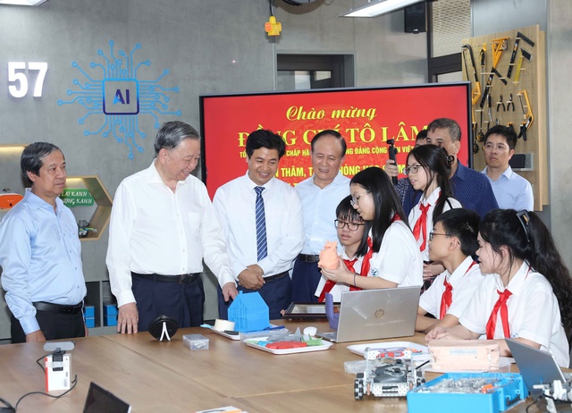 Thúc đẩy đổi mới sáng tạo, chuyển đổi số trong trường học - Ảnh 1.