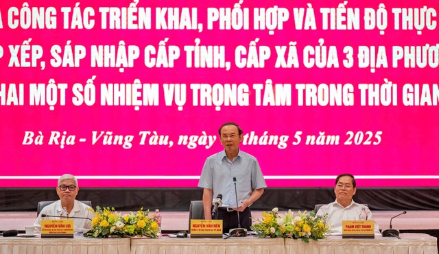 TP HCM, Bình Dương, Bà Rịa - Vũng Tàu họp bàn đề án hợp nhất đơn vị hành chính - Ảnh 1.