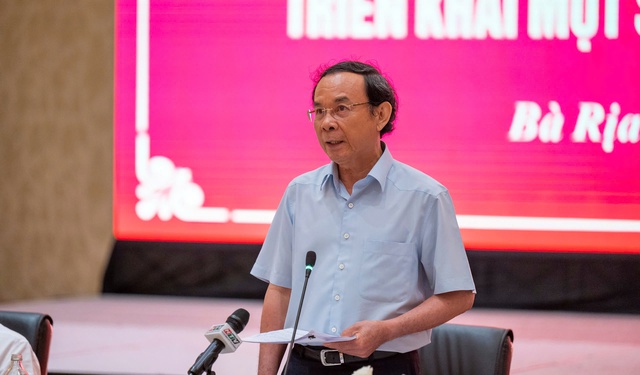 TP HCM, Bình Dương, Bà Rịa - Vũng Tàu họp bàn đề án hợp nhất đơn vị hành chính - Ảnh 4.