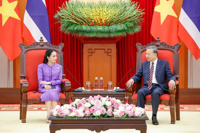 Tổng Bí thư Tô Lâm tiếp Thủ tướng Thái Lan Paetongtarn Shinawatra- Ảnh 5. Tổng Bí thư Tô Lâm tiếp Thủ tướng Thái Lan Paetongtarn Shinawatra- Ảnh 5.
