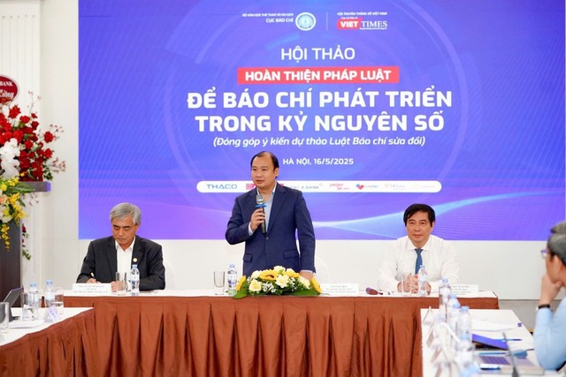 Hoàn thiện pháp luật để báo chí phát triển trong kỷ nguyên số - Ảnh 1.