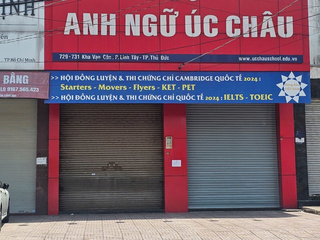 Trung tâm Anh ngữ tại TP HCM thu tiền tỉ rồi đột ngột đóng cửa: Chuyển hồ sơ sang Công an Thành phố - Ảnh 1.