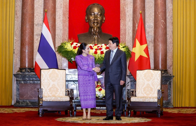 Chủ tịch nước Lương Cường tiếp Thủ tướng Thái Lan Paetongtarn Shinawatra- Ảnh 3. Chủ tịch nước Lương Cường tiếp Thủ tướng Thái Lan Paetongtarn Shinawatra- Ảnh 3.