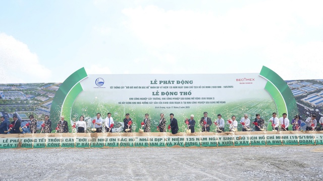 Bình Dương động thổ 2 dự án khu công nghiệp hàng ngàn tỉ đồng- Ảnh 4. Bình Dương động thổ 2 dự án khu công nghiệp hàng ngàn tỉ đồng- Ảnh 4.