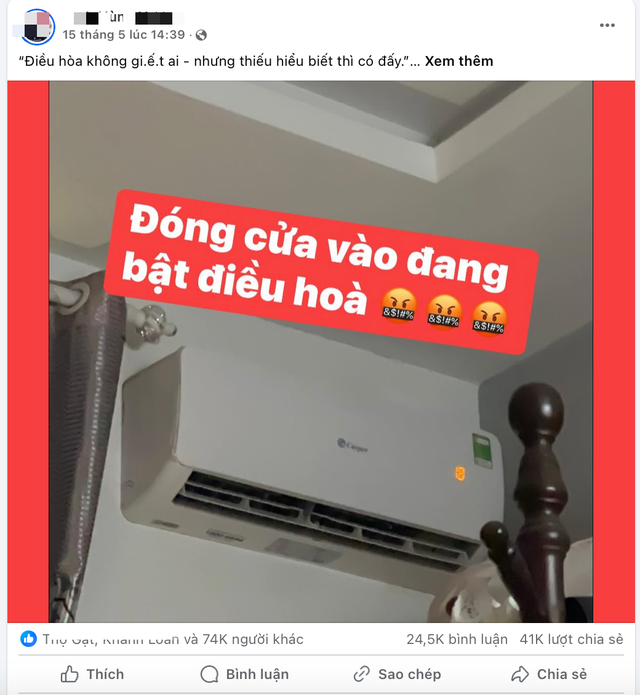 Nằm điều hòa dẫn đến tích tụ CO₂, thiếu oxy: Sự thật thế nào?- Ảnh 1. Nằm điều hòa dẫn đến tích tụ CO₂, thiếu oxy: Sự thật thế nào?- Ảnh 1.