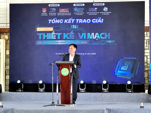 Trao giải cuộc thi Thiết kế vi mạch cho đô thị thông minh- Ảnh 1. Trao giải cuộc thi Thiết kế vi mạch cho đô thị thông minh- Ảnh 1.