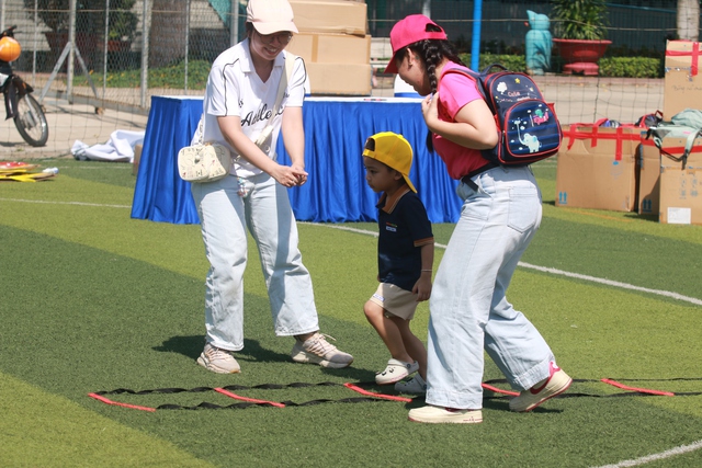 Ngày hội thể thao hòa nhập dành cho trẻ em đặc biệt tại TPHCM - Ảnh 7.