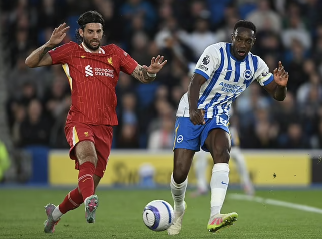 Tân vương Liverpool tiếp tục gục ngã, Brighton mơ vé châu Âu- Ảnh 4. Tân vương Liverpool tiếp tục gục ngã, Brighton mơ vé châu Âu- Ảnh 4.