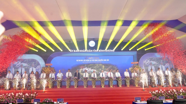 Bình Dương khởi công xây dựng khu lưu niệm Cụ Phó bảng Nguyễn Sinh Sắc - Ảnh 3.
