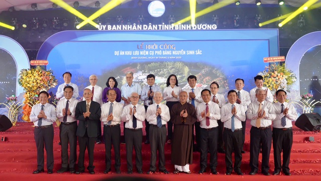 Bình Dương khởi công xây dựng khu lưu niệm Cụ Phó bảng Nguyễn Sinh Sắc - Ảnh 4.