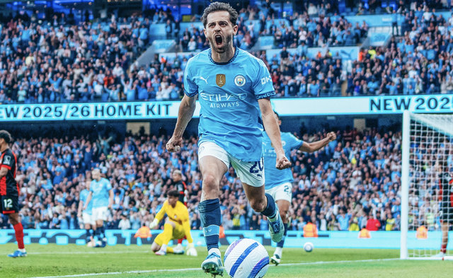 Man City thắng đẹp Bournemouth, chia tay De Bruyne giàu cảm xúc- Ảnh 4. Man City thắng đẹp Bournemouth, chia tay De Bruyne giàu cảm xúc- Ảnh 4.