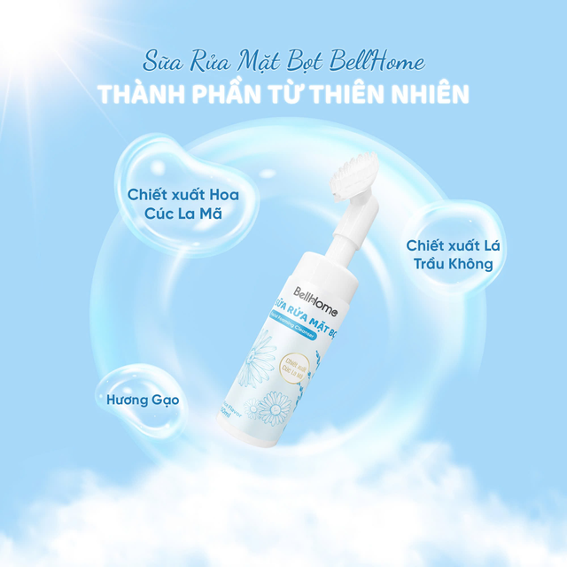 Sữa rửa mặt bọt, tích hợp đầu massage tiện dụng - Ảnh 3.