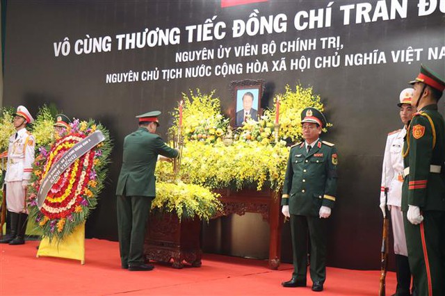 Trang nghiêm Lễ viếng nguyên Chủ tịch nước Trần Đức Lương tại Quảng Ngãi- Ảnh 3.