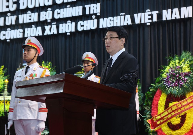 Funeral service held for former State President Tran Duc Luong- Ảnh 5. Funeral service held for former State President Tran Duc Luong- Ảnh 5.