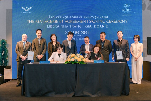 KDI Holdings “bắt tay” The Ascott Limited quản lý vận hành Somerset Nha Trang- Ảnh 1. KDI Holdings “bắt tay” The Ascott Limited quản lý vận hành Somerset Nha Trang- Ảnh 1.