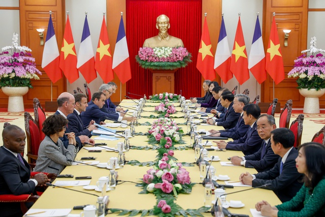 Tổng Bí thư Tô Lâm: Đưa khoa học công nghệ thành trụ cột hợp tác mới Việt Nam - Pháp- Ảnh 2. Tổng Bí thư Tô Lâm: Đưa khoa học công nghệ thành trụ cột hợp tác mới Việt Nam - Pháp- Ảnh 2.