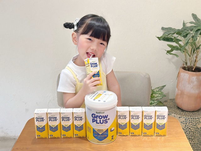 Nutifood GrowPLUS+ Colostrum Lactoferrin, xây "lá chắn kim cương” nâng cao đề kháng cho trẻ- Ảnh 1. Nutifood GrowPLUS+ Colostrum Lactoferrin, xây "lá chắn kim cương” nâng cao đề kháng cho trẻ- Ảnh 1.