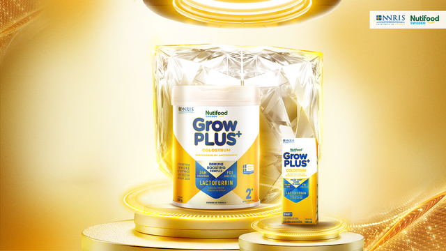 Nutifood GrowPLUS+ Colostrum Lactoferrin, xây "lá chắn kim cương” nâng cao đề kháng cho trẻ- Ảnh 2. Nutifood GrowPLUS+ Colostrum Lactoferrin, xây "lá chắn kim cương” nâng cao đề kháng cho trẻ- Ảnh 2.
